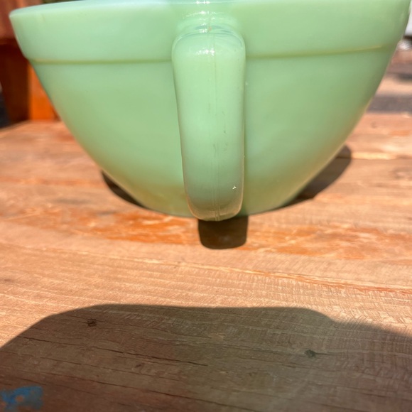 1950s Fire King jadeite anchor hocking batter bowl 1quart 7.5” - Picture 7 of 10